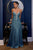 LaDivine CD421 Strapless Crystal Embellished Chiffon A-Line Gown