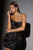 La Divine CD426 Strapless Ruched Satin Mini Dress