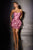 La Divine CD426 Strapless Ruched Satin Mini Dress