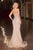Ladivine CD77 One shoulder  Fitted Gown