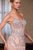 Sequin Embellished Fitted Gown La Divine CD681