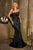 Fitted Mermaid Gown La Divine CD684