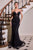 Ladivine CD715 Strapless Illusion Evening Dress