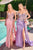 La Divine CD722 Strapless Sweetheart Neckline Fitted Evening Dress