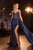 La Divine CD722 Strapless Sweetheart Neckline Fitted Evening Dress