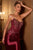 LaDivine CD725 Strapless Scoop Neckline Evening Dress