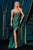 LaDivine CD725 Strapless Scoop Neckline Evening Dress