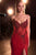 Beaded Strapless Fitted Dress La Divine CD727