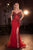 Beaded Strapless Fitted Dress La Divine CD727
