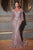 Long Sleeve Mermaid Gown CD864