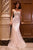 Fringe Embellished Mermaid Gown CD866