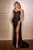 Embellished Lace and Satin Prom Gown CD868