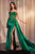 Embellished Lace and Satin Prom Gown CD868