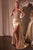 Embellished Lace and Satin Prom Gown CD868