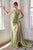 Embellished Lace and Satin Prom Gown CD868