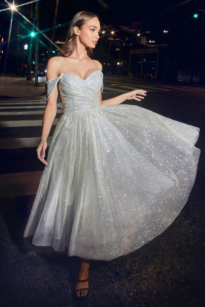 Wedding and Cocktail Midi Dress CD869W