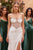 Embellishment Satin Wedding Dress CDS423W
