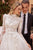 Long Sleeve Lace Wedding Ball Gown CDS433W