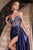 Fitted Beaded Embellishment Satin Dress CDS440