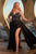 Fitted Beaded Embellishment Satin Dress CDS440