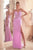 Strapless  Fitted Lace LaDivine CDS465