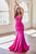 Glitter and Lace Mermaid Gown CDS470