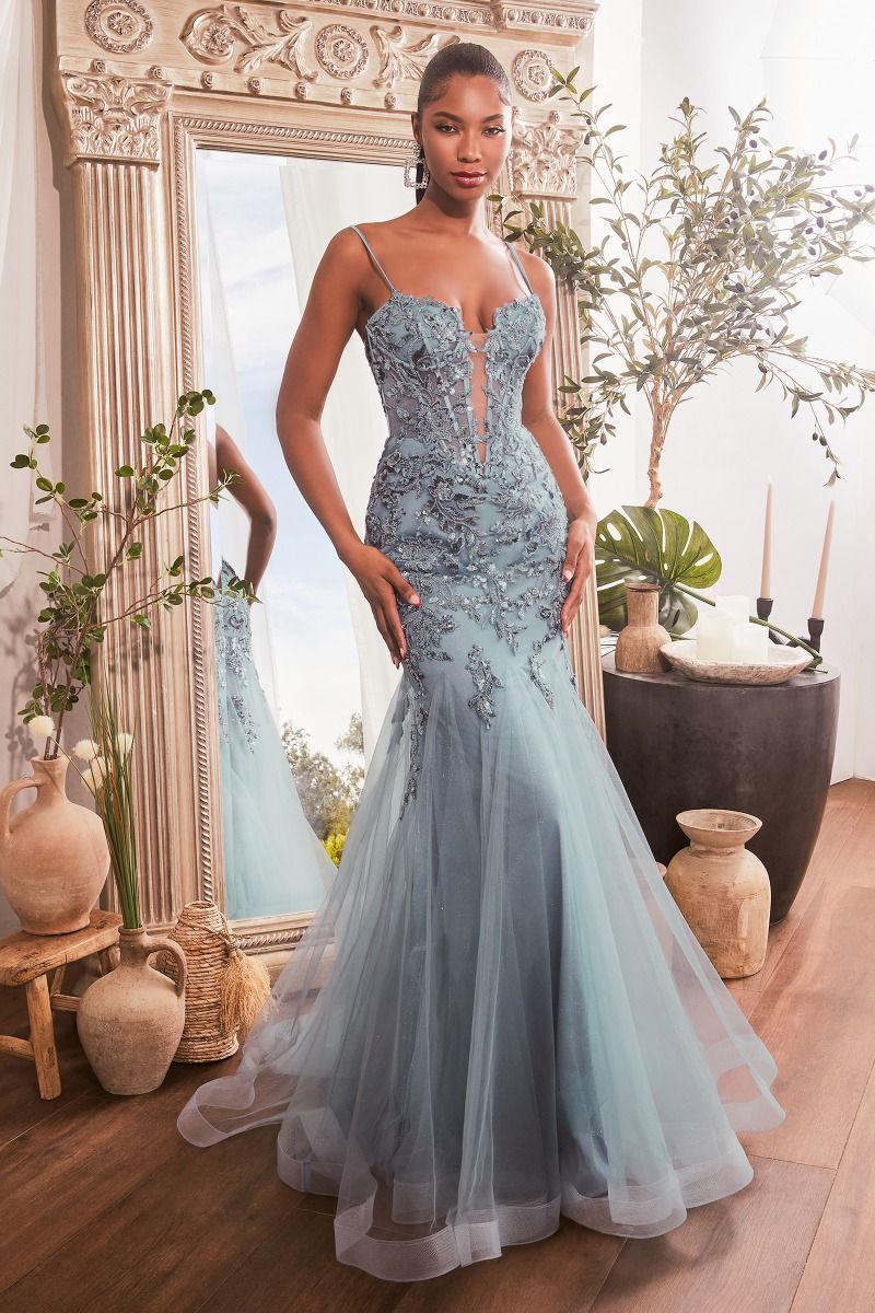 Sequin Floral Mermaid Gown Ladivine CDS488 ON SALE SIZE 6 Sparkly Gowns Sequin Floral Mermaid Gown Ladivine CDS488 ON SALE SIZE 6 Sparkly Gowns