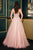 Crystal Embellished A-Line Gown La Divine CDS541