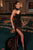 Ladivine CDS550 Lace Strapless with choker  Evening Dress