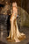 Off-Shoulder Beaded Gown La Divine CDS554