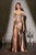 Off-Shoulder Beaded Gown La Divine CDS554