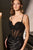 Ladivine CDS559 Spaguethi Straps Fitted Prom Dress