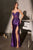 Ladivine CDS559 Spaguethi Straps Fitted Prom Dress