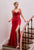 Ladivine CDS559 Spaguethi Straps Fitted Prom Dress