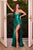 Strapless Fitted Long Dress CH051