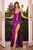 Strapless Fitted Long Dress CH051