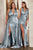 Halter Satin Prom Dress CH079