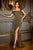 One Shoulder Sequin Evening Dres CH110