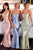 Ladivine CH2602 Two-Piece Corset Bridesmaid Evening Gown