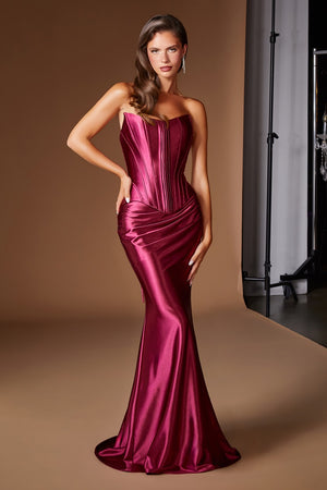 Cinderella Divine CH2602 Two-Piece Corset Bridesmaid Evening Gown - image 2