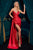 Strapless Fitted Gown La Divine CH351