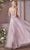 Sleeveless 3D Floral Appliques Lace A-line Prom Gown CD0181