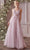 Sleeveless 3D Floral Appliques Lace A-line Prom Gown CD0181