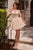 La Divine CJ420 Glitter Tulle Corset Homecoming Mini Dress