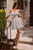 La Divine CJ420 Glitter Tulle Corset Homecoming Mini Dress