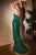Mermaid Sequin Printed Prom Gown CM334