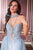 Halter Neckline Crystal with Overskirt  La Divine CM391