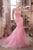 Embellished Pastel Mermaid Dress La Divine D145