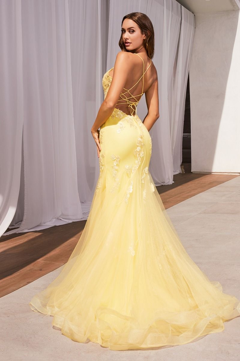 mermaid yellow prom dresses Leely Women Sparkly Maxi Beaded Dress with Slit Sweetheart Keyhole Lace Up Back Pageant Dress designed to hug your curves and flow gracefully into a sweep train Pale Yellow Mermaid Satin Prom