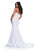 Ashley Lauren 11560 Embellished Jersey Dress
